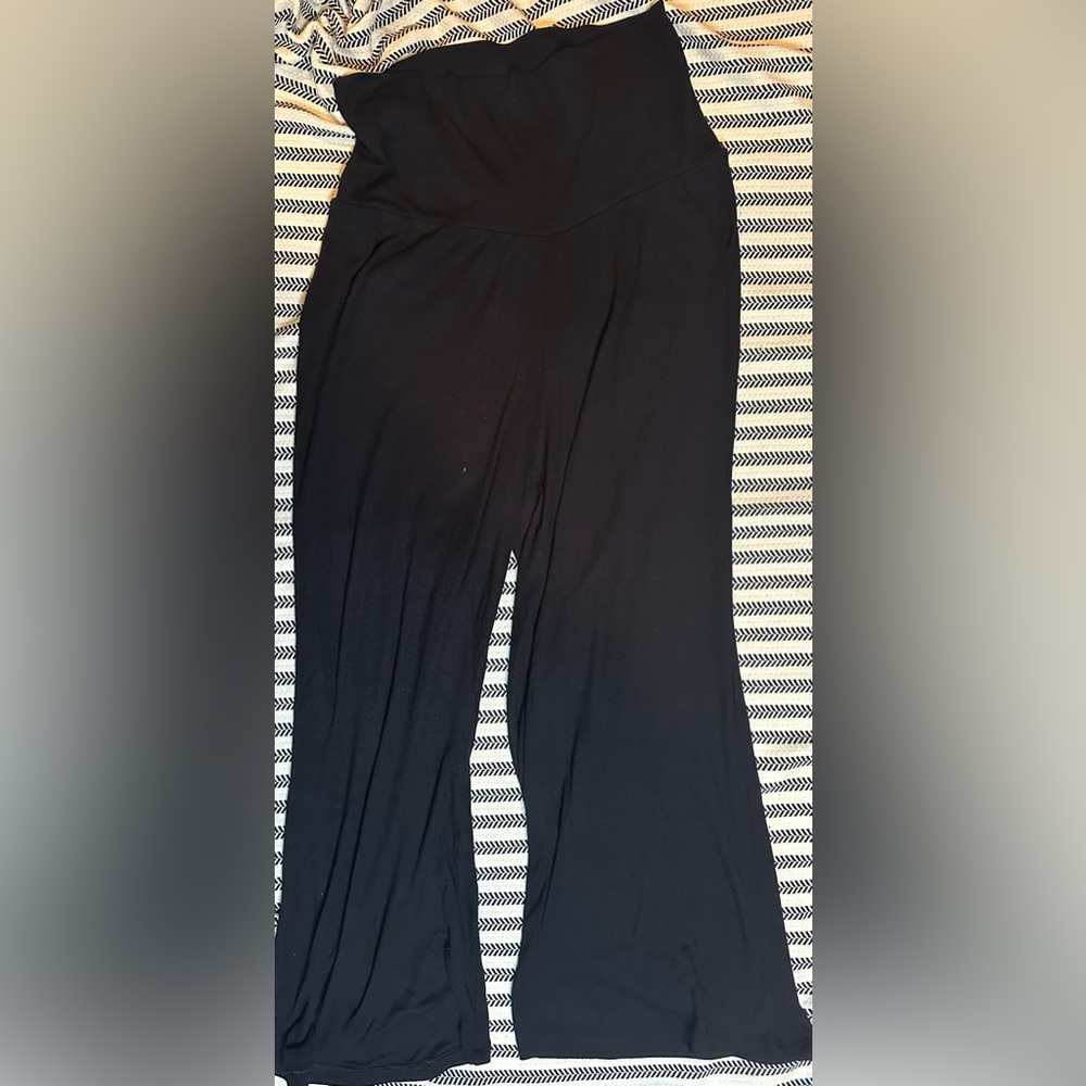 Old Navy Black‎ Knit Maternity pjs